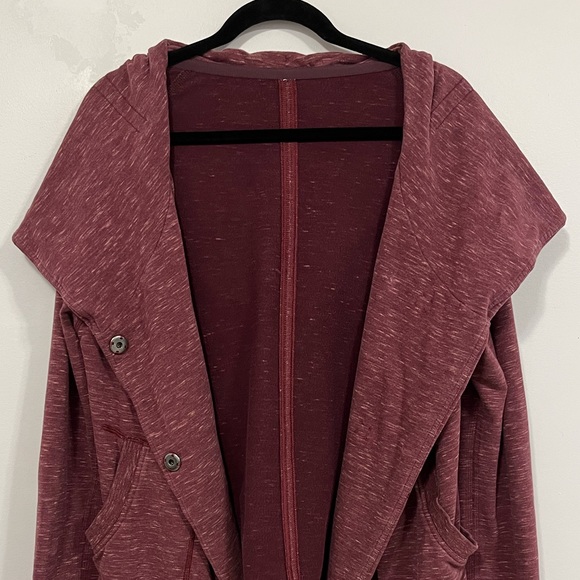 Lululemon Find Your Centre Wrap Heathered Marled Rust Berry 8 - Picture 11 of 16